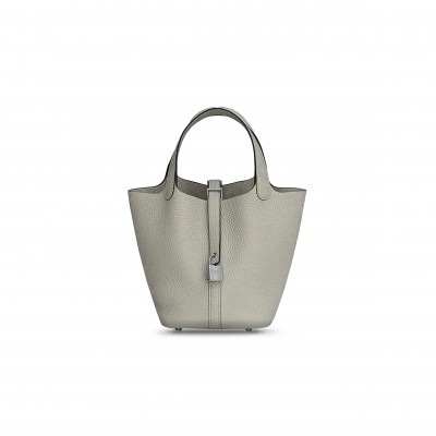 HERMES PICOTIN LOCK 18 TAURILLON CLEMENCE H056289CK8L (18*18*13cm)